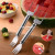 Watermelon Fork Slicer,Watermelon Slicer Cutter,Watermelon Cube Cutting Tool, 2-in-1 Stainless Steel Fruit Cutter, Dual Head Fruit Forks Slicer Knife with Round Handle,Fruit Cutting Kitchen Utensils,Kitchen Gadgets,Portable Modern