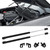 TECHPICCO Hood Lift Support Fit for Chevy Colorado/Canyon GMC 2023 2024 2025 2026, Hood Strut No Drill Front Gas Springs Shocks Compatible with Chevy Colorado/GMC Canyon Accessories 23+