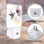 Jopowide Groovy Hummingbird Flowers Dusk to Dawn Night Light, Auto Sensor Lamp Home Indoor Stairway Kitchen Corridor, Night Lights Plug into Wall Decor, Boys Girls Women Men Room Gifts