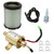 149-2311 Fuel Pump+149-2457 Fuel Filter+1403280 Air Filter+fuel line kit, Replacement for Onan Cummins Generator 4000 4KW Microlite MicroQuiet Generators Parts