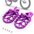 IUVWISN Electric Dirt Bike Wider Foot Pegs Footpegs CNC for Surron Sur Ron LBX ERide Pro SS 2.0 3.0 E-Ride Pro SR/S 79Bike Falcon GT Ventus One Talaria Sting MX3/R MX4 Purple