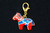 Miniblings Horse Charm Pendant Zipper Pull Red Animal Metal Donkey Pony Dala