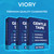 VIORY Gentle Tape (30 Pack) - Pain Free Removal, Hypoallergenic, Latex Free & Gentle On Skin - Packaging May Vary - Skin Friendly Adhesive Cotton Tape