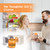 Purriko Refrigerator Deodorizer,Lasts up to 10 Years,Refrigerator Odor Eliminator,Fridge Deodorizer,More Effective Than Baking Soda Bamboo Air Purifying Bags,Orange