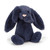 Jellycat Bashful Navy Bunny Stuffed Animal, Medium 12 inches - Rabbit & Bunny Plush Toy - Classic Children's Gift