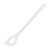 Fackelmann Blanca 24279 Cooking Spoon with Hole 30 cm Plastic White