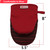 Mini Oven Mitts, Cook Mittens Yutat Silicone Oven Mitts with Quilted Liner Professionally Protect Your Hand During Baking Doing BBQ or Carry Hot Pot Red, 1 Pair