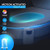 2 Pack Toilet Night Lights with Motion Activated Sensor,16-Color Changing LED Inside Toilet Bowl Nightlight, Cool Stuff for Bathroom Accessories Decor, Unique Gadgets for Men and Kids Brithday Gifts
