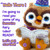 Cuddle Barn | Octavius The Storytelling Owl 12" Animated Stuffed Animal Plush Toy | Eyes Light Up, Mouth Moves and Head Sways | Wizard Owl Recites 5 Fairy-Tales