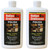 Granite & Mable Polish - Cleans & Protects - Italian Craftsman Made in The USA - Pack of 2 16 Oz ea - Multi-Surface Kitchen & Bathroom Cleaner Polishes Wood Formica Metals Cleans Furniture Sinks