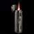 Cobber Torch Cigar Lighter, Quad 4 Jet Red Flame Refillable Butane Cigar Lighter with Punch, Large Size (Gunmetal Gray) - Amazon Vine