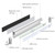 LDOPTO Under Cabinet Lights Wireless with Remote Control Dimmable Battery Operated LED Closet Lights Stick-on Kitchen Lighting with Timer for Kitchen Shelf Hallway Stairs, Multiple Colors 4 Pack