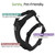 VavoPaw Dog Vehicle Safety Vest Harness, Adjustable Soft Padded Mesh Car Seat Belt Leash Harness with Travel Strap and Carabiner for Most Cars, Size Large, Black