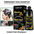 TSSPLUS Herbal Hair Color - Instant Black Hair Dye Shampoo for Gray Hair, 3-in-1 Formula