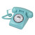 Benotek Retro Design Corded Landline Phone, Classic Vintage Old Fashioned Rotary Dial Landline Telephone Home Office Hotel Decor, blue Benotek Retro Design Corded Landline Phone, Classic Vintage Old Fashioned Rotary Dial Landline Telephone Home Office Hotel Decor, blue