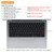 EooCoo Premium Keyboard Cover Skin Ultra Thin Protector, Compatible with M5 MacBook Pro 14" 16" M4 M3 M2 M1 Pro Max Chip, 2025-2021 MacBook Air 15" 13.6" M4 M3 M2 Chip, Clear