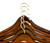 Quality Hangers Wooden Hangers Beautiful Sturdy Suit Curved Hangers Great for Travelers Heavy Duty Coat Hanger with Locking Bar Gold Hooks (5 Pack) Quality Hangers Wooden Hangers Beautiful Sturdy Suit Curved Hangers Great for Travelers Heavy Duty Coat Hanger with Locking Bar Gold Hooks (5 Pack)
