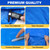 TICONN Mattress Bags for Moving, Heavy Duty Cali King Mattress Cover Storage Bag with Full-Around Handle and Adjustable Buckles (Blue, Cali King) TICONN Mattress Bags for Moving, Heavy Duty Cali King Mattress Cover Storage Bag with Full-Around Handle and Adjustable Buckles (Blue, Cali King)