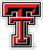 Texas Tech Red Raiders 12 Inch Vinyl Decal Sticker Officially Licensed Collegiate Product