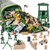Divwa Army Men Toys for Boys 8-12, Military Soldier Army Base 160 Pcs Set Including WW2 Khaki Green Plastic and Accessories with Handbag for Kid Divwa Army Men Toys for Boys 8-12, Military Soldier Army Base 160 Pcs Set Including WW2 Khaki Green Plastic and Accessories with Handbag for Kid