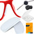 Eyeglass Nose Pads - Silicone Nose Pads for Glasses Anti Slip - Eye Glasses Nose Support Pads - Glasses Nose Grips - Nose Guards for Glasses - 12 Pairs (Clear, 1 mm)