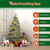 Xsourcer Christmas Tree Storage Bag, Waterproof Clear Removal Bag for Upright Trees up to 6 Feet Width 9 Feet Tall, Reusable Extra Large Dustproof Storage & Disposal Bag for Couches, Mattresses