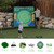 Battle Golf Chipping Game - The Original Portable Golf Game for Chipping Practice for Dads and Junior Golfers - Indoor and Outdoor (Extra Balls Set - 8 Players)