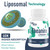 CyberCerix Liposomal L-Theanine 500mg, Complex with GABA 200mg & Magnesium 100mg, Extra Strength Supplement for Calm, Relaxation & Focus, Gluten Free - 60 Capsules
