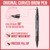 iMethod Curved Eyebrow Pen - Eyebrow Pencil, Brow Pencil 2-in-1 Dual-Ended Microblading Eyebrow Pen with Micro-Fork-Tip and Precise Brush-Tip Create Natural Hair-Like Brows, Last All-Day, Dark Brown