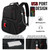 YOREPEK Travel Backpack, 15.6 Inch Laptop Backpacks for Men Women, Water Resistant College Backpack Airline Approved Business Work Bag with USB Charging Port Fits 15.6 Inch Computers, Black YOREPEK Travel Backpack, 15.6 Inch Laptop Backpacks for Men Women, Water Resistant College Backpack Airline Approved Business Work Bag with USB Charging Port Fits 15.6 Inch Computers, Black
