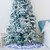 Boao 48 Inch Christmas Blue and White Tree Skirt Xmas Chinoiserie Flower Round Blue White Tree Mat Decoration for Holiday Christmas Party Decorations