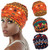 Bohend Bohemian Beanie Hats Headwear Cap Stretch Non Slip Bandanas Sleep Turbans Hats for Women Men Close top Head Covering(3 PCs) Multicoloured