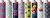 BIC Maxi Pocket Lighter, Special Edition Counterculture Series, 8 Count Pack of Lighters