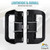 Camp'N RV Refrigerator Door Latch - RV Fridge Door Latch with Screw Covers and Hardware - Made for Dometic Refrigerator Parts - Fits Camper, Trailer and Motorhome - Black 2 Pack Camp'N RV Refrigerator Door Latch - RV Fridge Door Latch with Screw Covers and Hardware - Made for Dometic Refrigerator Parts - Fits Camper, Trailer and Motorhome - Black 2 Pack