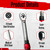 WETT 50Piece Click Torque Wrench Set, 1/4 Inch Drive Bike Torque Wrench, 2.3-27.1NM (20-240IN.LB), ±3% Precision, Bicycle Maintenance Tool Kit with Bit Sockets, Adapter, Universal Joint, Extension Bar WETT 50Piece Click Torque Wrench Set, 1/4 Inch Drive Bike Torque Wrench, 2.3-27.1NM (20-240IN.LB), ±3% Precision, Bicycle Maintenance Tool Kit with Bit Sockets, Adapter, Universal Joint, Extension Bar