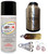 LaserBond 100 Aerosol Black Laser Marking Spray 12 oz, Compatible with CO2 Fiber Diode and YAG Laser Engravers, Permanent Marks on Metal Glass Stone and Ceramic