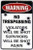Indication Warning Sign S No Trespassing Violators Will Be Shot Survivors Will Be Shot Again Wall Art Outdoor Indoor 12x8 Inches New Aluminum Metal tin Sign