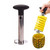 Pineapple Corer, Pineapple Cutter, Pineapple Corers Removal Slicing, Pineapple Corer and Slicer Tool, Stainless Steel Pineapple Cores Remover Tools with Sharp Blade for Diced Fruit Rings