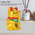 FIOTOK Maneki Neko, Lucky Fortune Cat, Japanese Lucky Cat with Waving Arm Gold Battery Operated(Battery Cover Included)