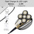 Electric Razor for Men Head Shaver for Bald Men Grooming Kit 5 in 1 Wet Dry Rotary Shavers Nose Hair Beard Trimmer Clippers Facial Cleansing Brush Cordless Waterproof USB Charging Rechargeable