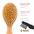 Kent OG3 Finest Men's Hair Brush and Facial Brush for Beard Care - 100% Natural White Boar Bristle Brush for Mens Grooming, Scalp Brush, 360 Wave, and Beard Straightener For Men's Hair Care