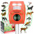 DURANOM Outdoor Solar Animal Repeller – Ultrasonic Motion-Activated Deterrent with Flashing Light – Humane Garden Defense for Deer, Cats, Skunks, Raccoons - Easy to Install