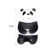 MINISO 11" We Bare Bears Stuffed Animals Ultrasoft Panda Plush Toy, Kawaii Throw Pillow for Kids, Hugging Doll for Girls Boys
