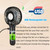 Miady Upgraded 5000mAh Portable Handheld Fan 3 Speed Mini USB Strong Wind 7-20 Hours Runtime Personal Electric for Travel Office Outdoor