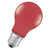 Ampoule LED | Culot: E27 | Rouge | 3000 K | 2,50 W | équivalent à 15 W | clair | LED STAR DECO CLASSIC A