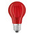Ampoule LED | Culot: E27 | Rouge | 3000 K | 2,50 W | équivalent à 15 W | clair | LED STAR DECO CLASSIC A