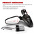 MZS Arrow Bar End Mirrors, 7/8 Motorcycle Rear View mirror Hollow Handlebar Side Black Compatible with Street Sport Bike Cruiser Scooter