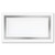 White 65lb Cover Stock Place Cards, Silver Foil Border, Micro-Perforated, 2" x 3 1/2", 200/box, Laser and Inkjet Compatible