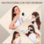 5 in 1 Blow Dryer Brush, Upgrade Hair Dryer Brush Air Curler Air Curling Wrap Styler, Detachable Hot Air Brush Negative Ion Curling Brush Iron, Hair Styling Tools for Drying Curling Straightening