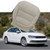 ATUOTPO Driver Side Leather Perforated Bottom Cornsilk Beige Tan Seat Cover Compatible with Volkswagen Jetta 2011 2012 2013 2014 2015 2016 2017